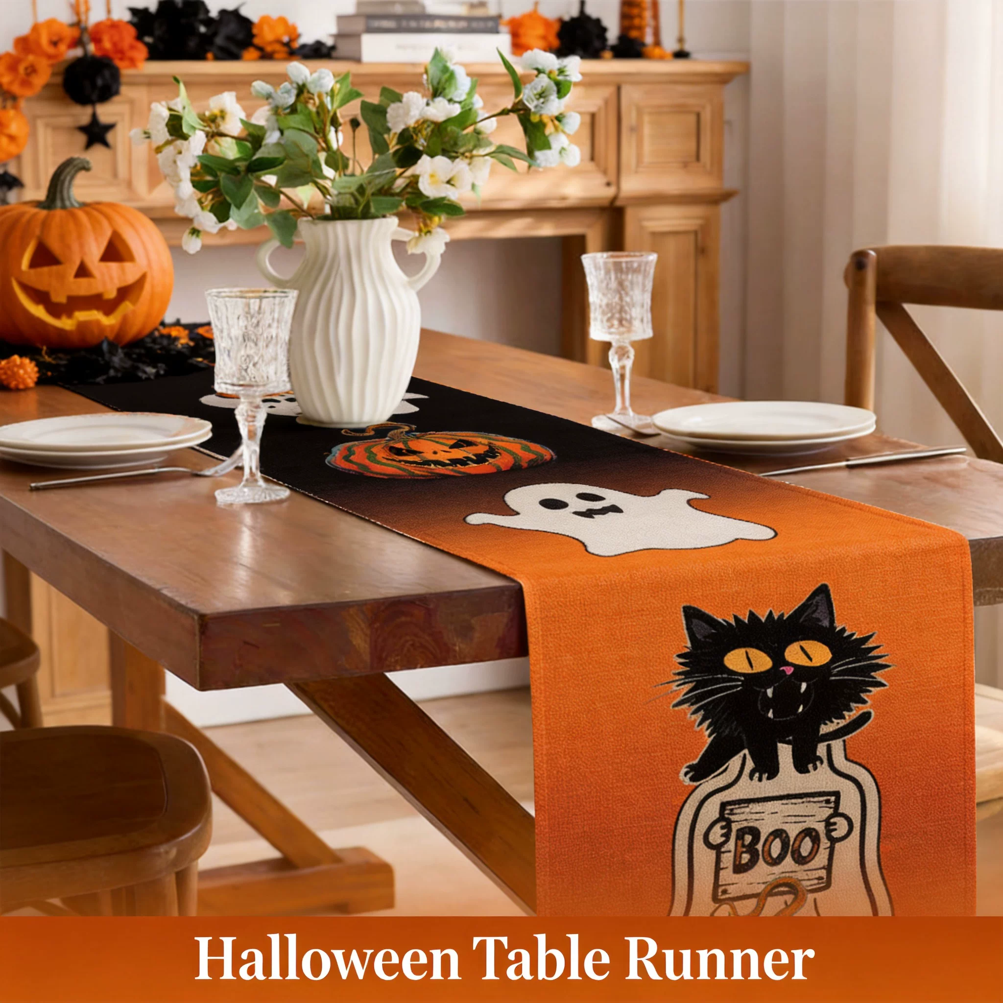 01 main halloween table runner