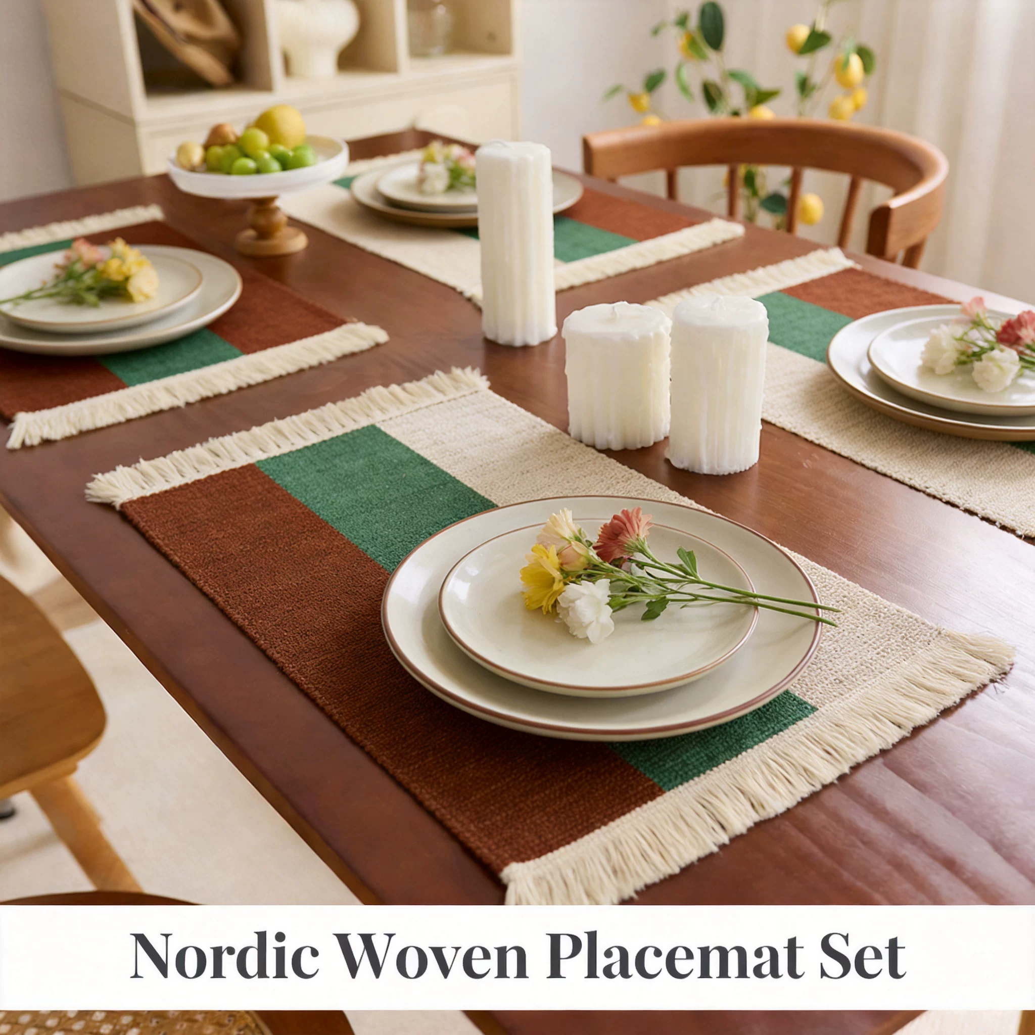 01 main nordic woven placemat set